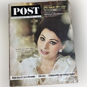 🎈2/$30 - Vintage “The Saturday Evening Post.” February 15, 1964.